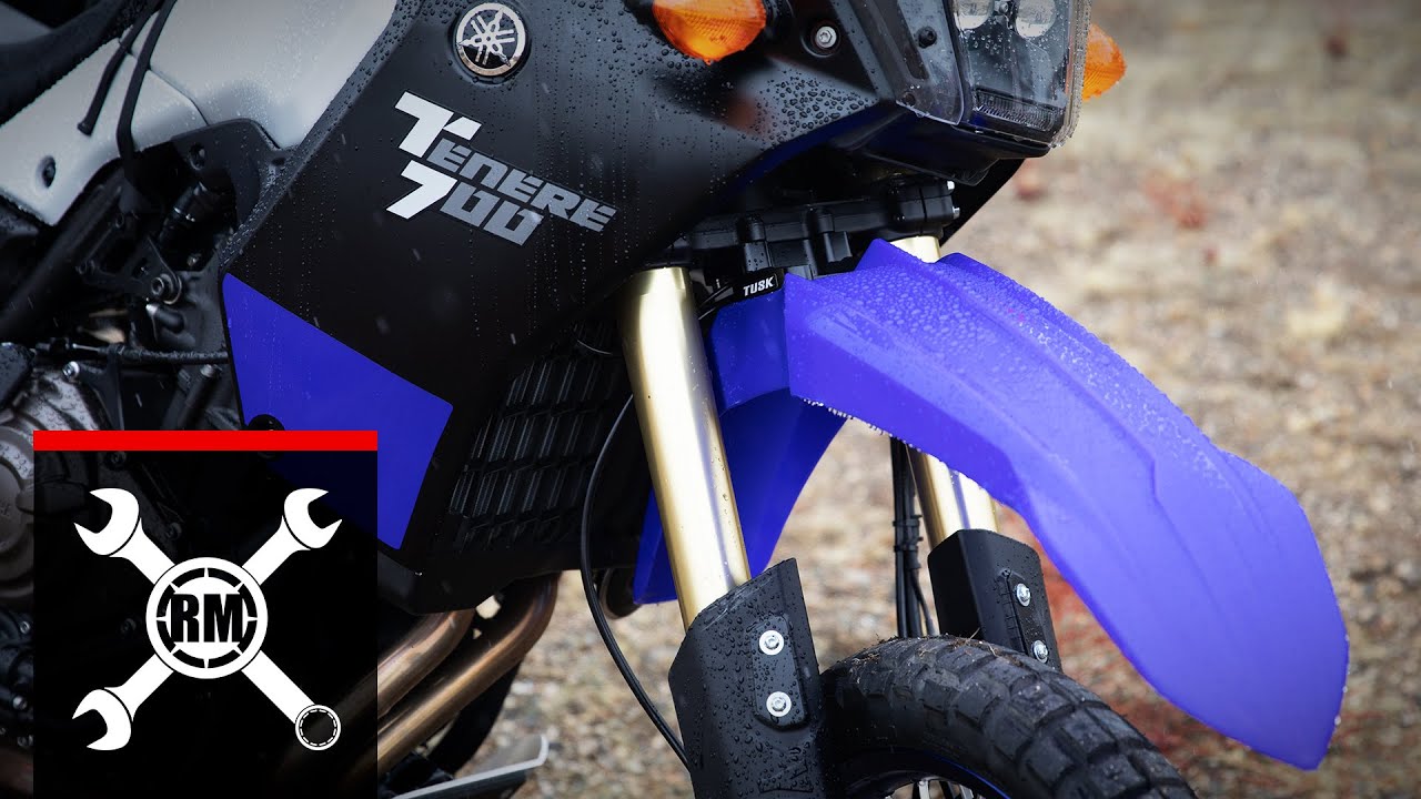 Как установить комплект крыльев Tusk High Fender Kit на Yamaha Ténéré 700