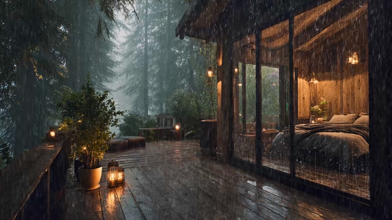 Lluvia Relajante Para Dormir – Sonidos Calmantes para Combatir el Insomnio y Mejorar el Descanso