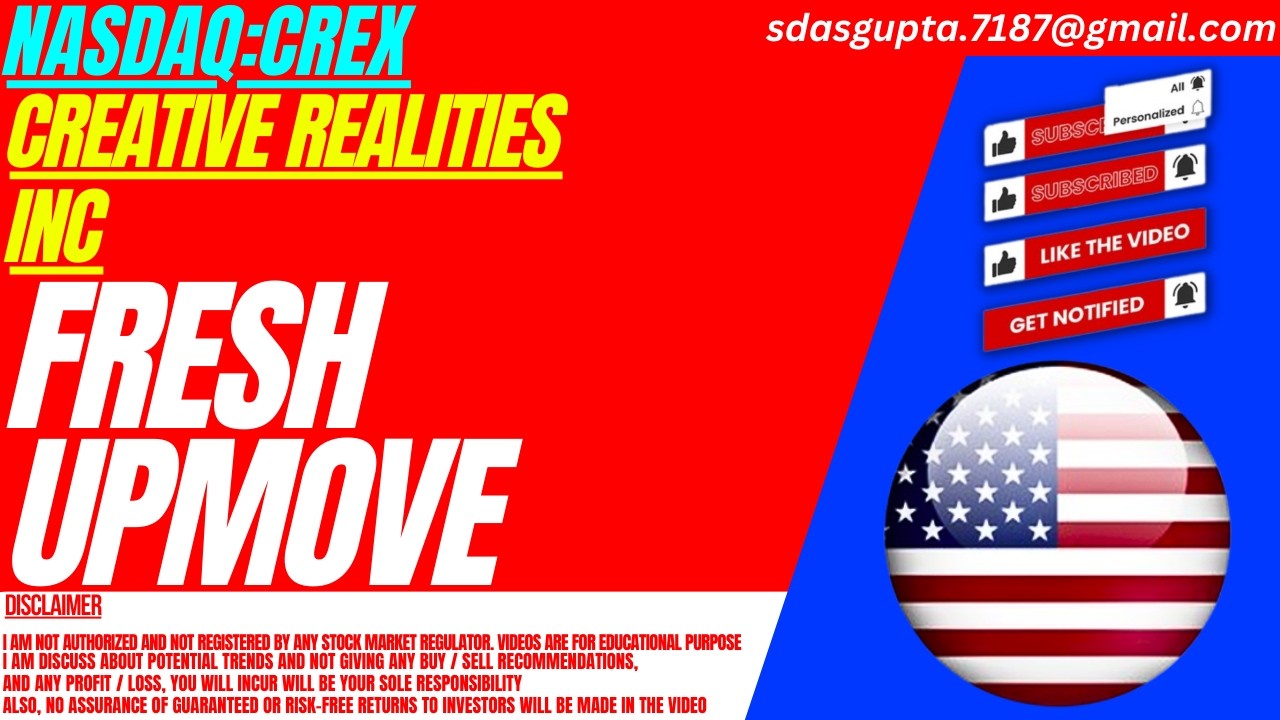 Акции CREX: свежий рост | Акции Creative Realities
