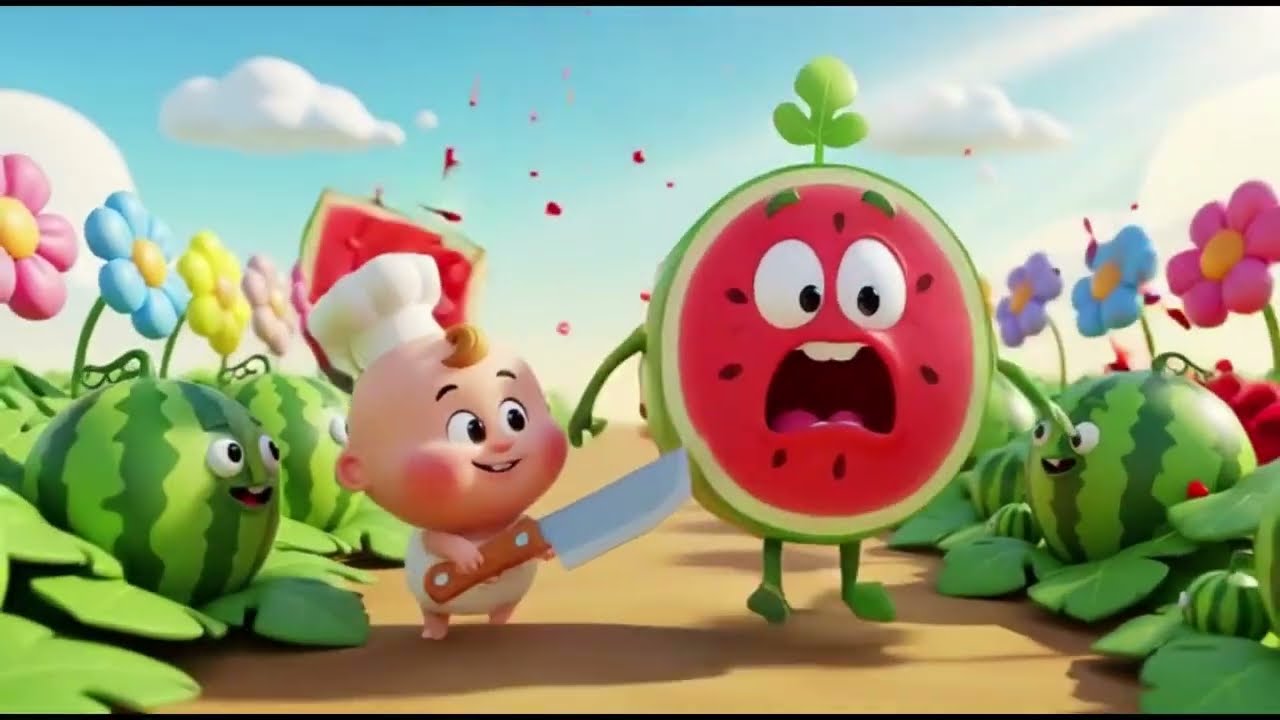 Canci&oacute;n de Frutas Deliciosas 🍎 | Canciones Infantiles y Rimas para Ni&ntilde;os | Aprender Frutas y Colores