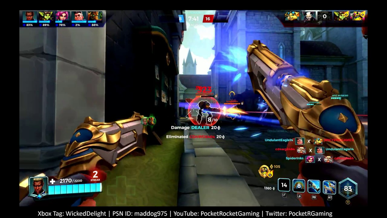 4K Paladins Gameplay Xbox One X