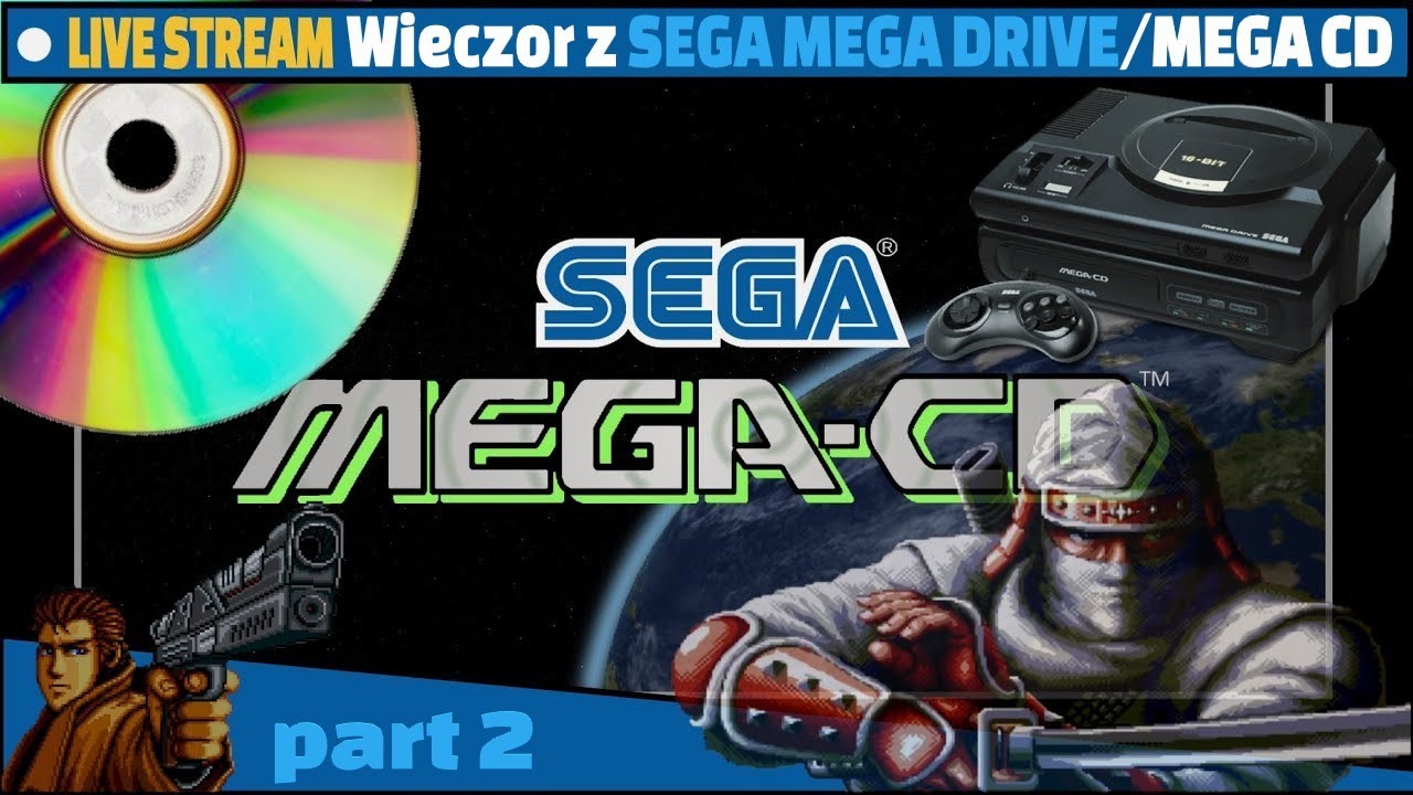 LIVE - SEGA MEGA DRIVE/MEGA CD - klasyki i homebrew🔥#retrogaming #retrogaming #segamegadrive