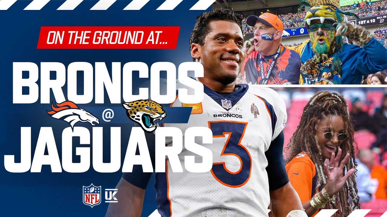🎥 On The Ground At Jacksonville Jaguars v Denver Broncos | Record NFL UK Attendance At Wembley!