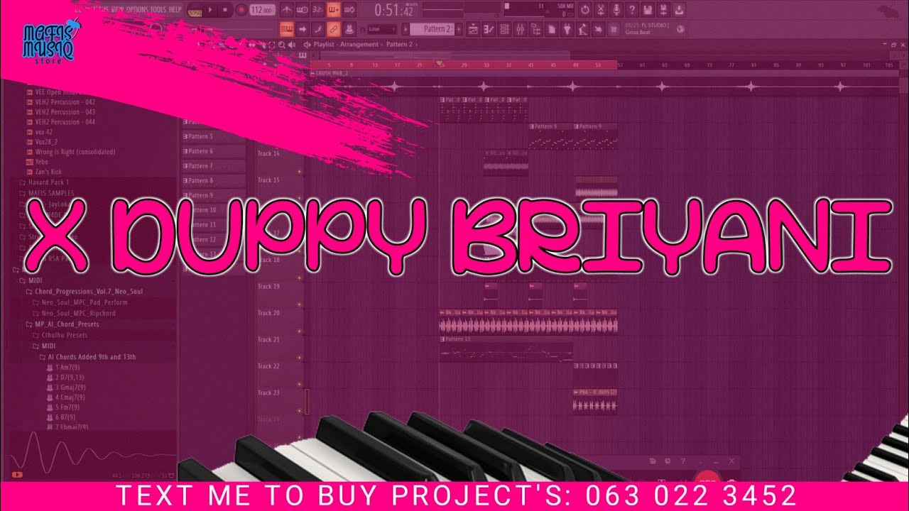 HOW TO MAKE BRIYANI LIKE X DUPPY START TO FINISH || FL STUDIO TUTORIAL 2025