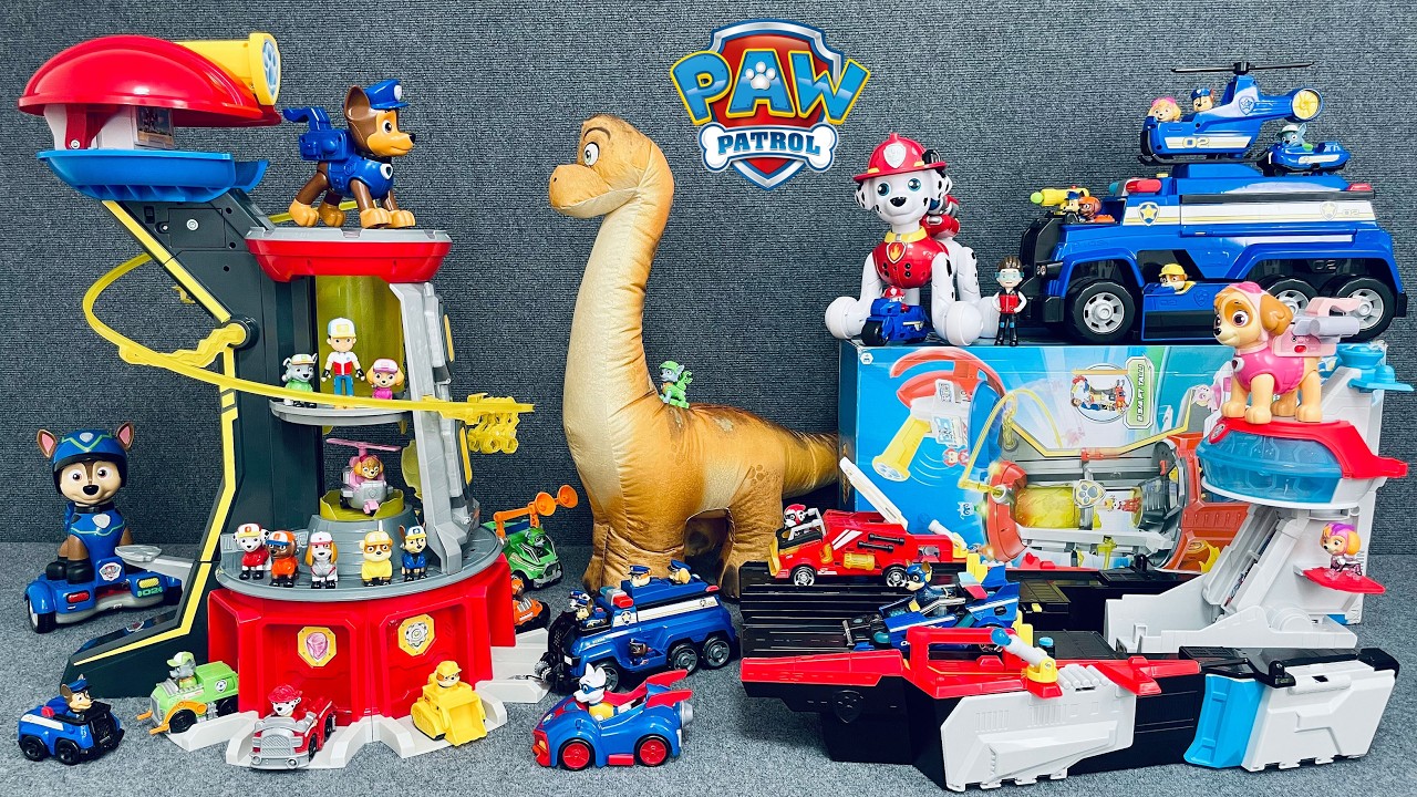 40 Minutes Satisfying with Unboxing Paw Patrol Toys Collection ASMR | Toy Review