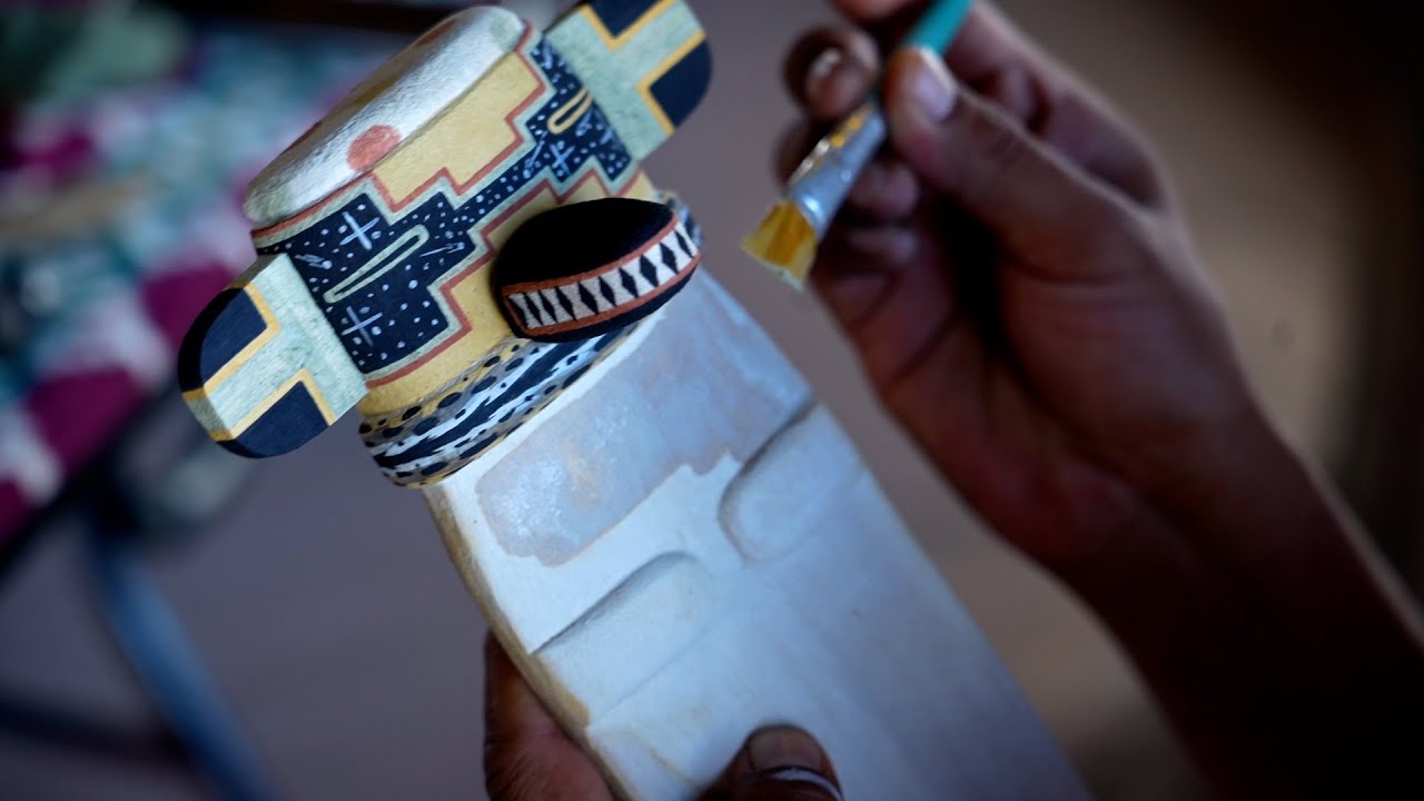 Minute Out In It: Cory Ahownewa - Hopi Kachina Carver