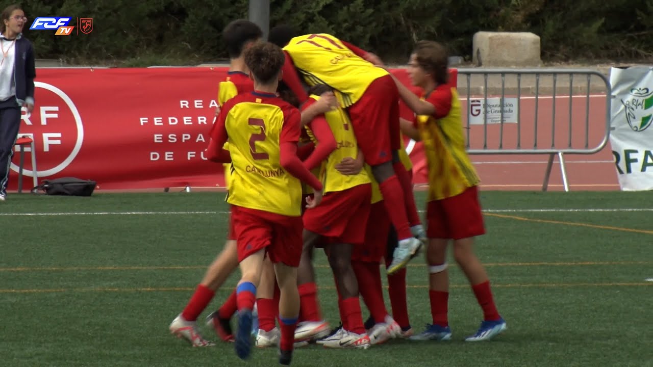 La Selecció catalana Sub 16 masculina guanya 1 0 a Andalusia en el debut al Campionat d'Espanya