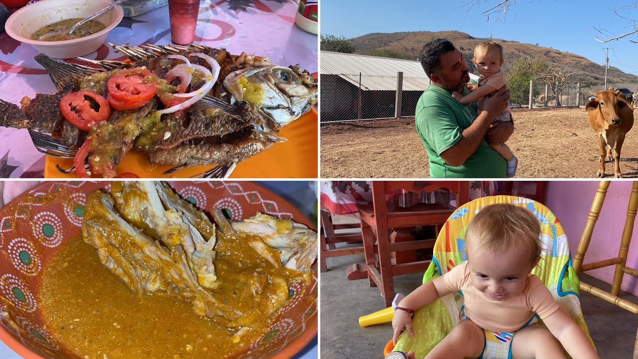 Tenemos nueva GRANJA 💪// Ensayando para su CUMPLEAÑOS 🥳//Un rico pollo de rancho en salsa 😋 