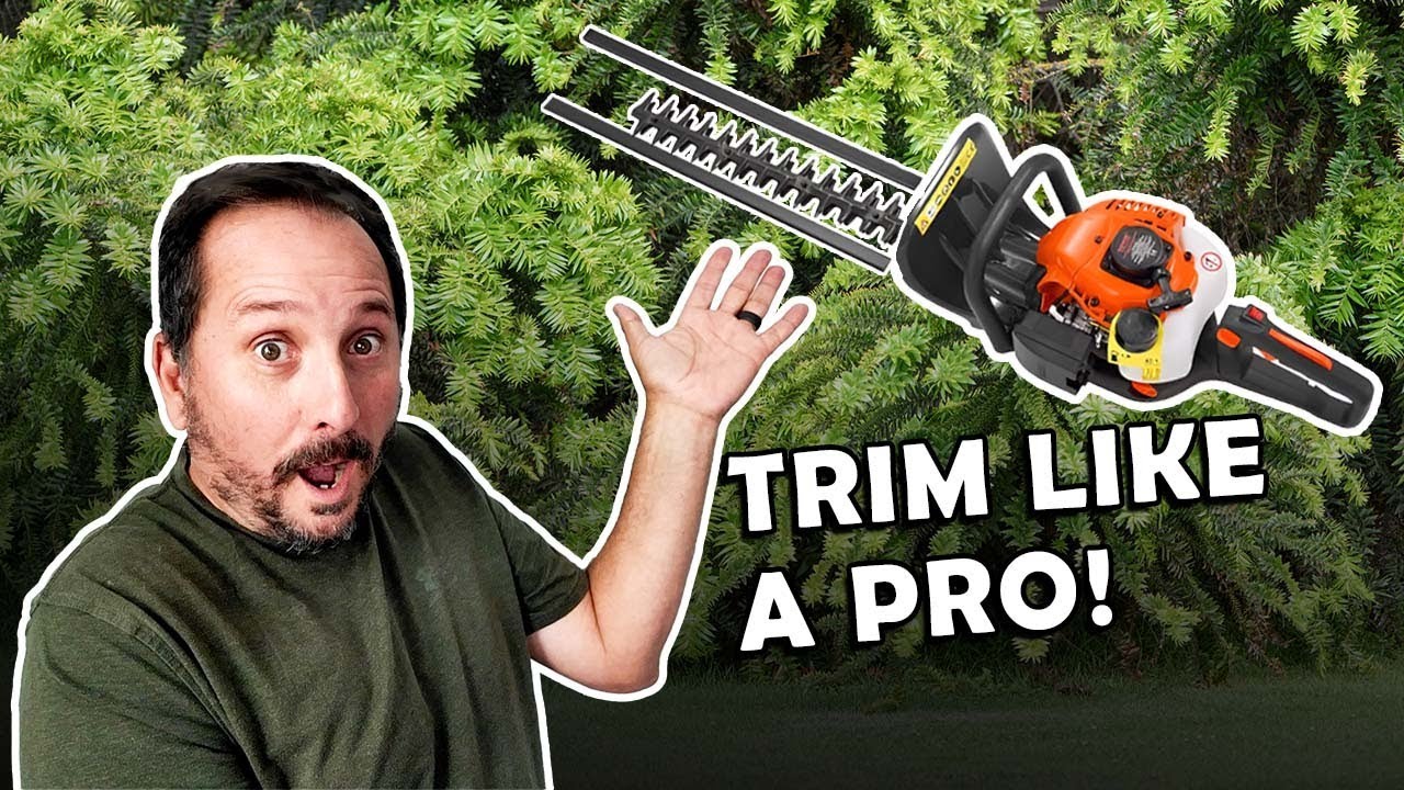 ✂️ Trim Like a Pro! VEVOR Gas Hedge Trimmer 23.2” Dual Sided Blade – Lightweight & Powerful!