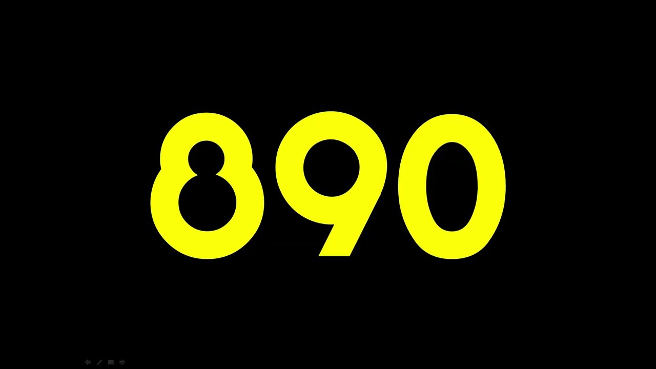 Numbers 1123 to 1