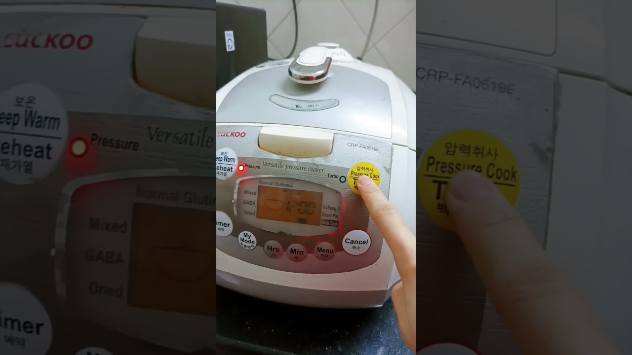 Review, Hướng dẫn sử dụng nồi cơm Cuckoo CRP-FA0610F