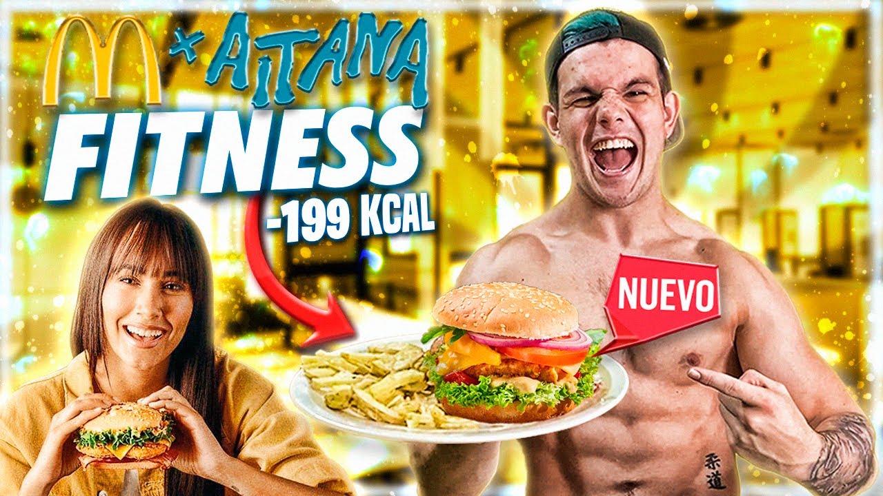 🍔 RECETA del McMENÚ AITANA FITNESS!! 🍟 **Hamburguesa del Mcdonald´s CASERA y SALUDABLE** 💪🏼