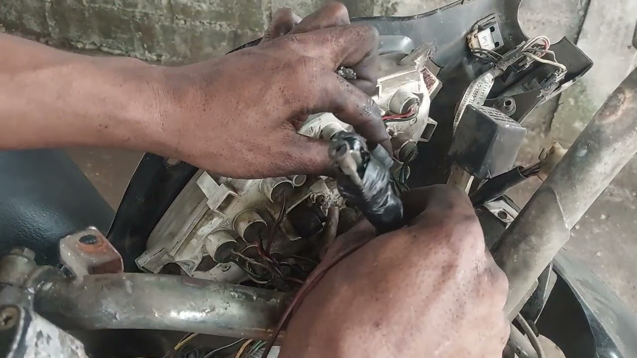 cara menghidupkan lampu NETRAL (N) gigi (1) gigi (2) gigi (3) dan gigi(4) motoplr SUPRA FIT NEW