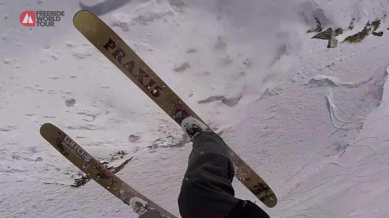 GoPro run Drew Tabke - FWT18 Vallnord-Arcalís Andorra | Freeride World Tour 2018