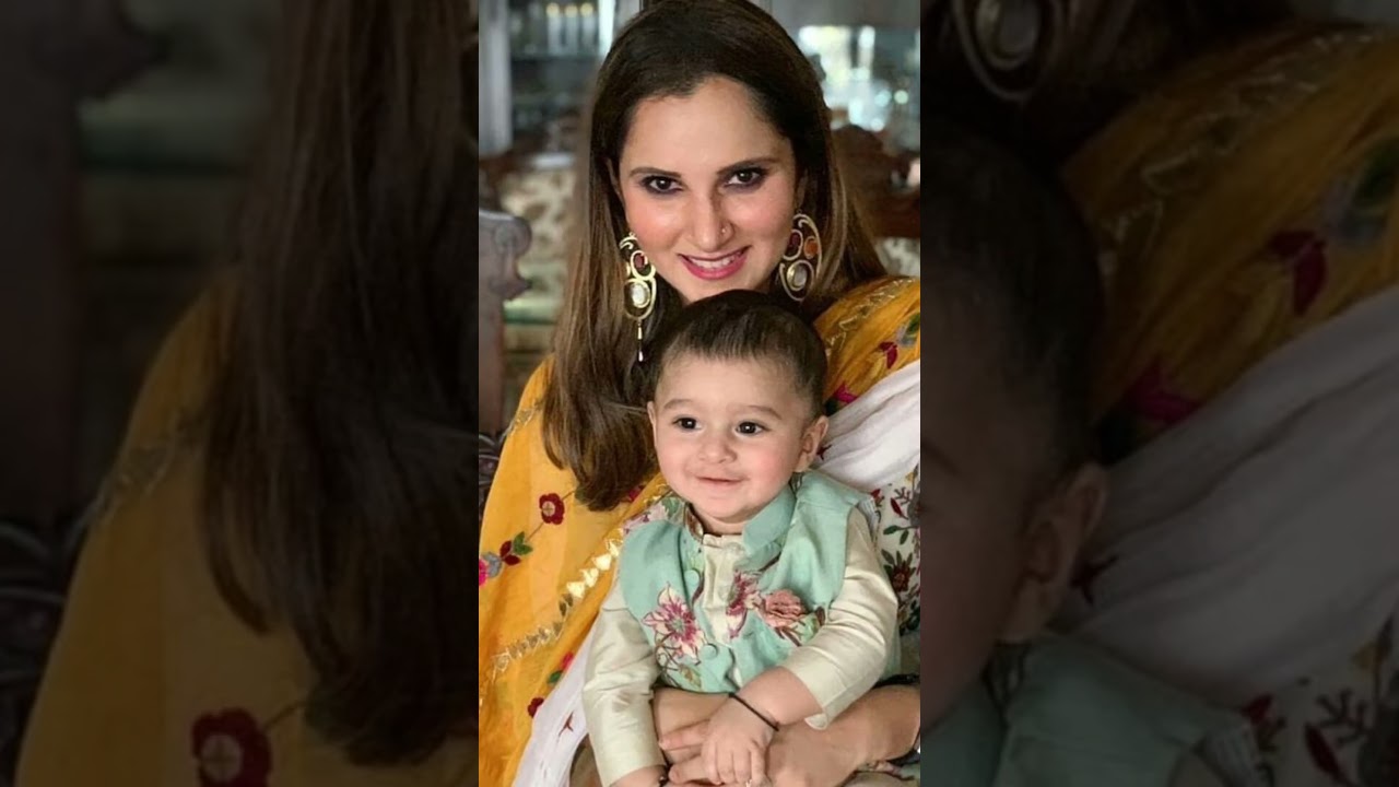 Sania Mirza daughter baby boy and named him Izhaan #shortvideo #90severgreen