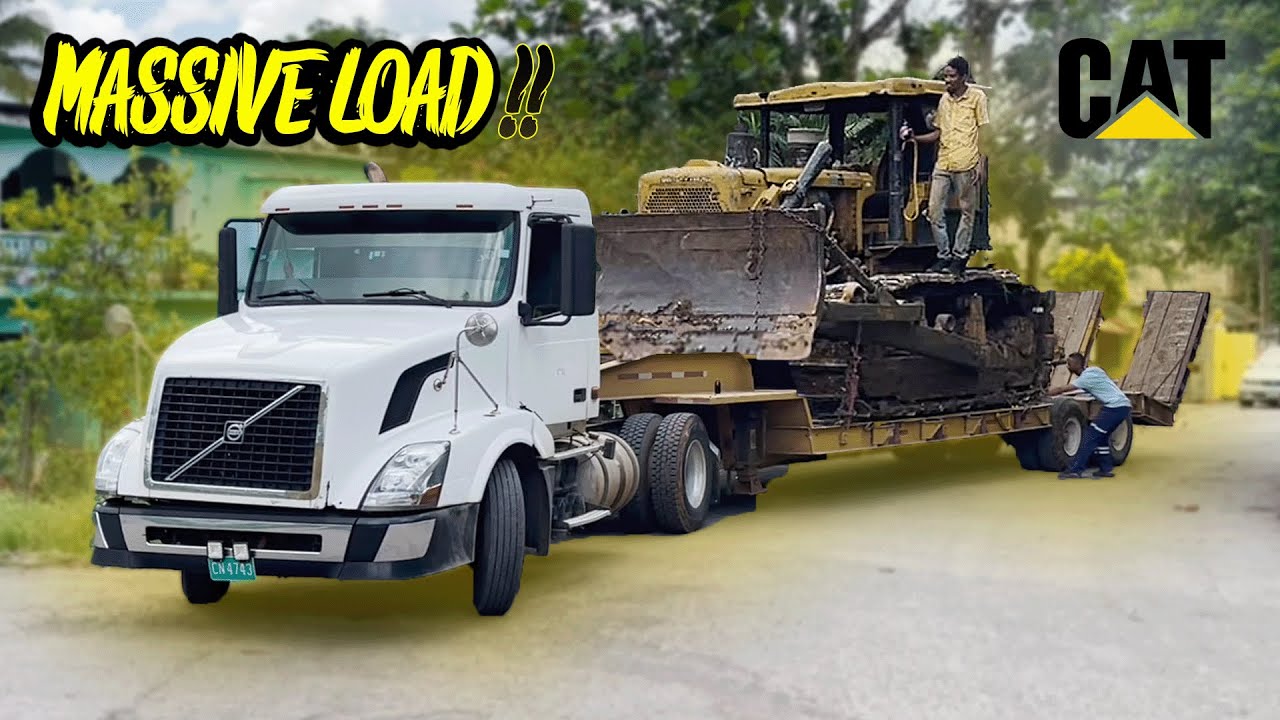 Can A 6 Wheeler Pull A CAT D7 DOZER ?