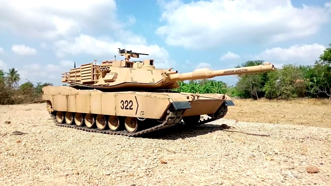 M1A2 Abrams 1/16  TAMIYA TANK