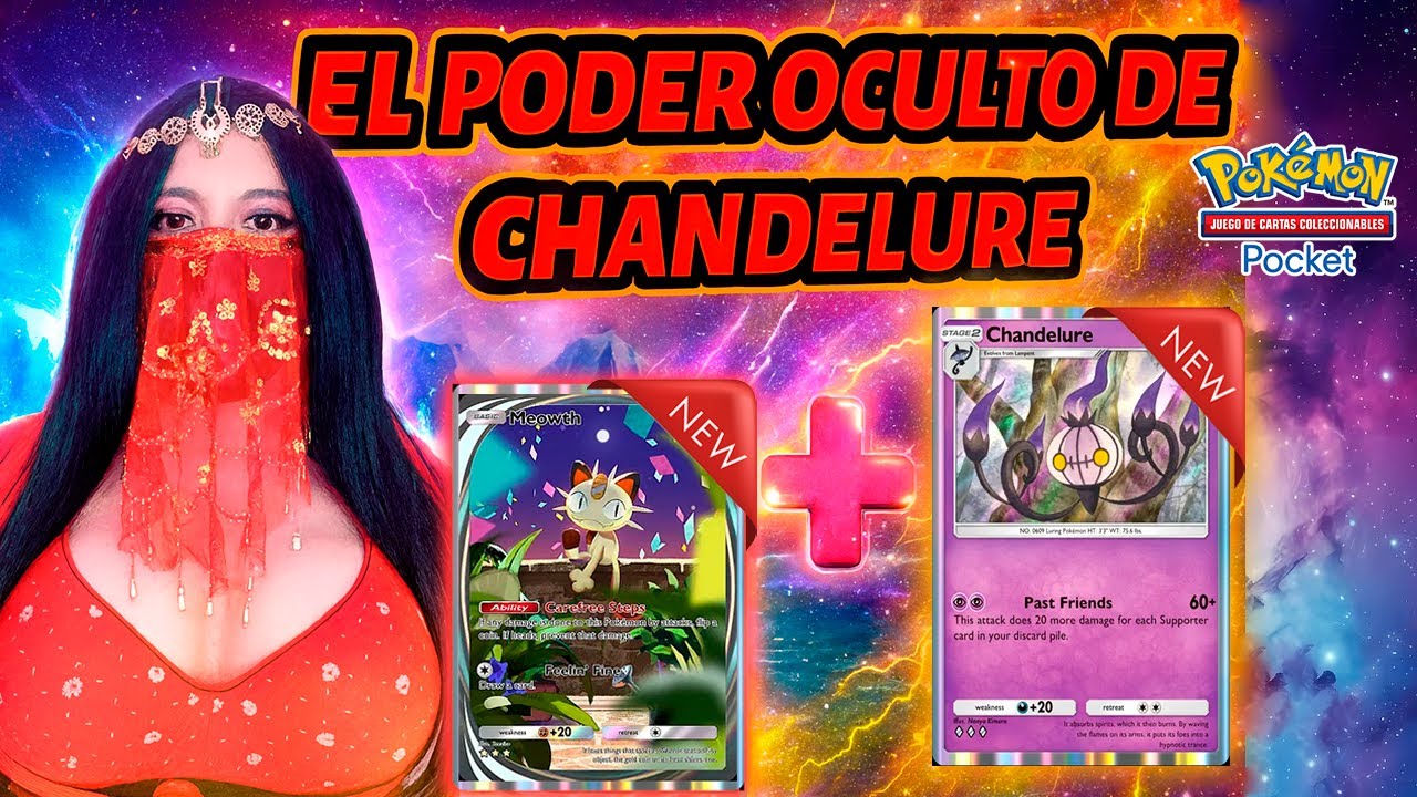 CHANDELURE /  MAZO FUERTE Y CONSISTENTE / POKEMON TCG POCKET