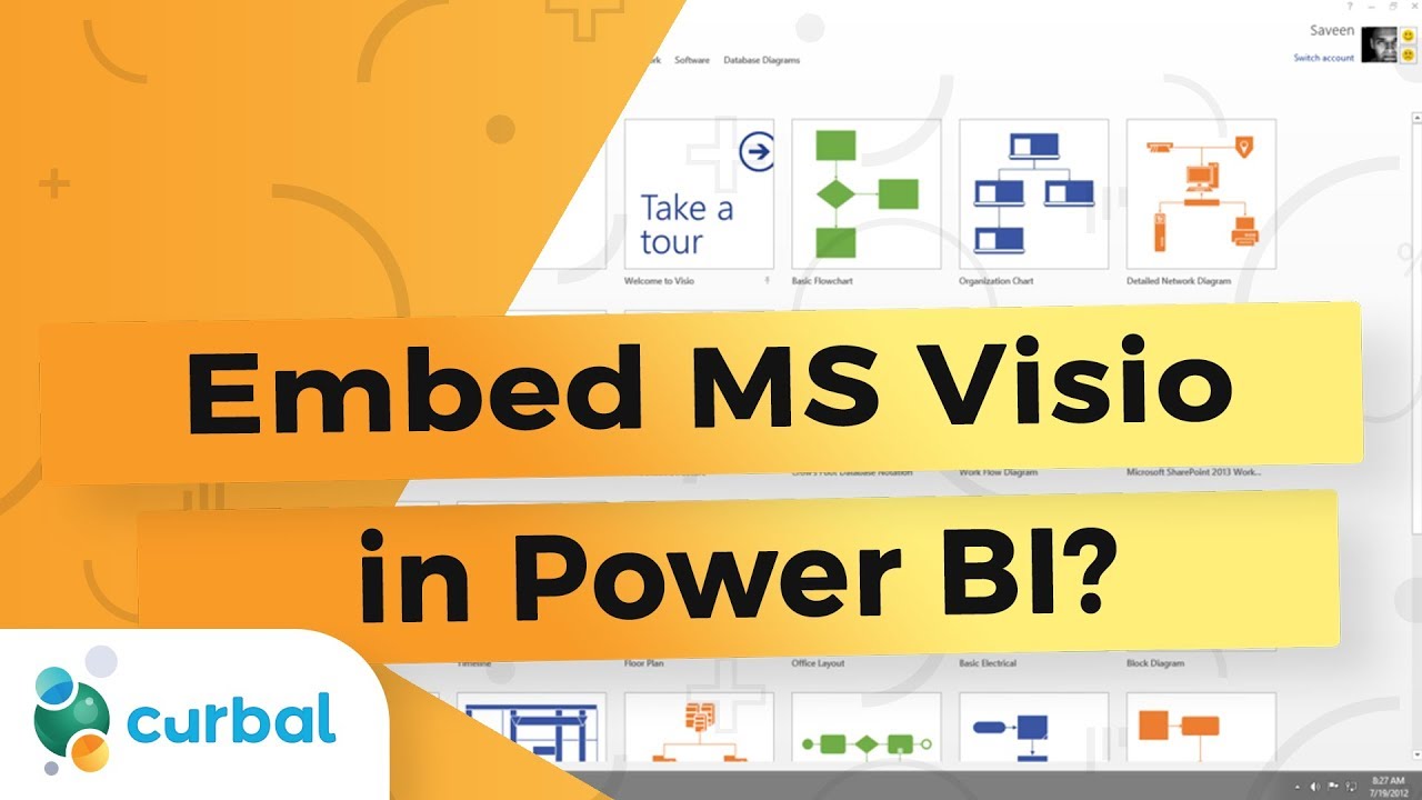Embed microsoft visio in Power BI Desktop