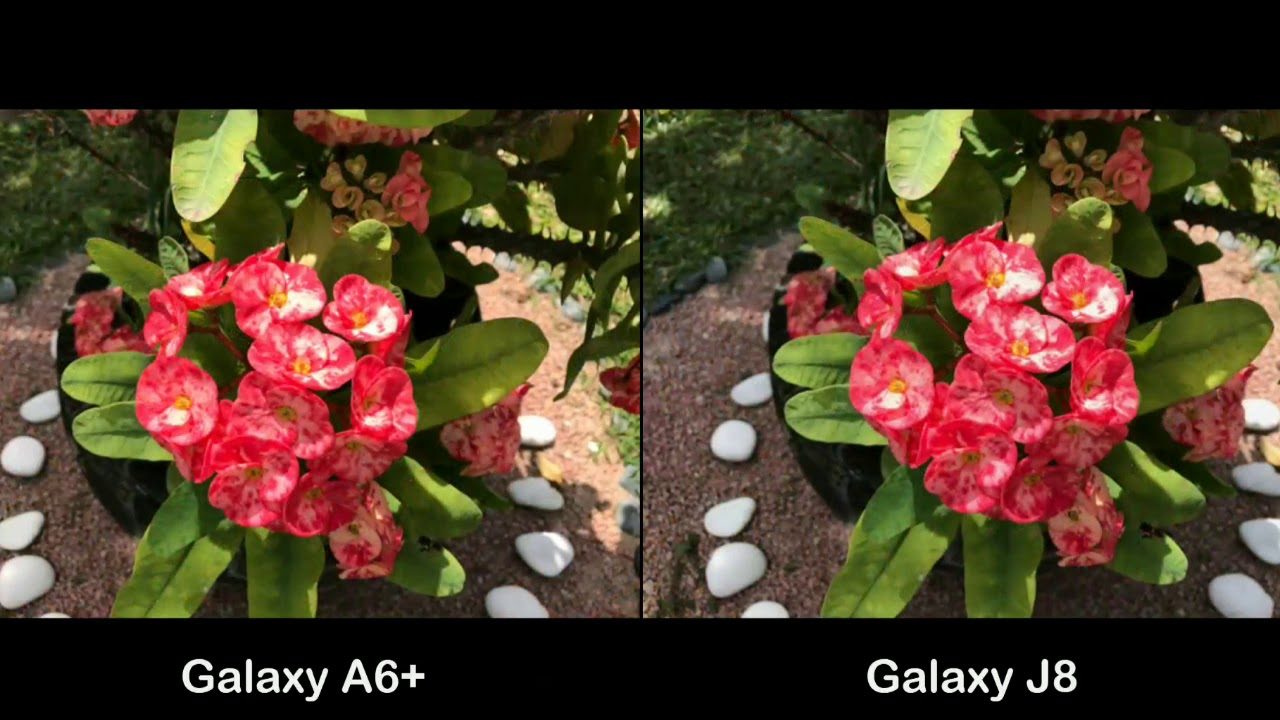 Samsung Galaxy A6 plus vs Samsung Galaxy J 8 camera test 📸