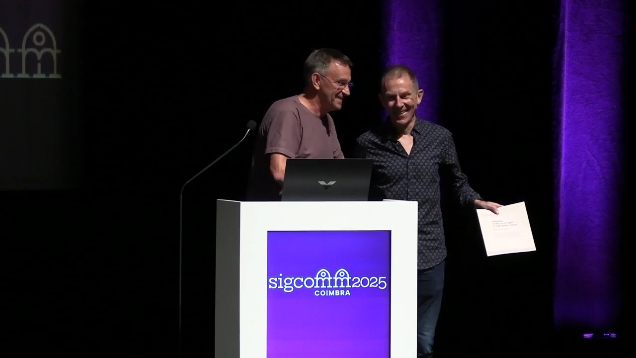 SIGCOMM'25: Keynote by Bruce Davie