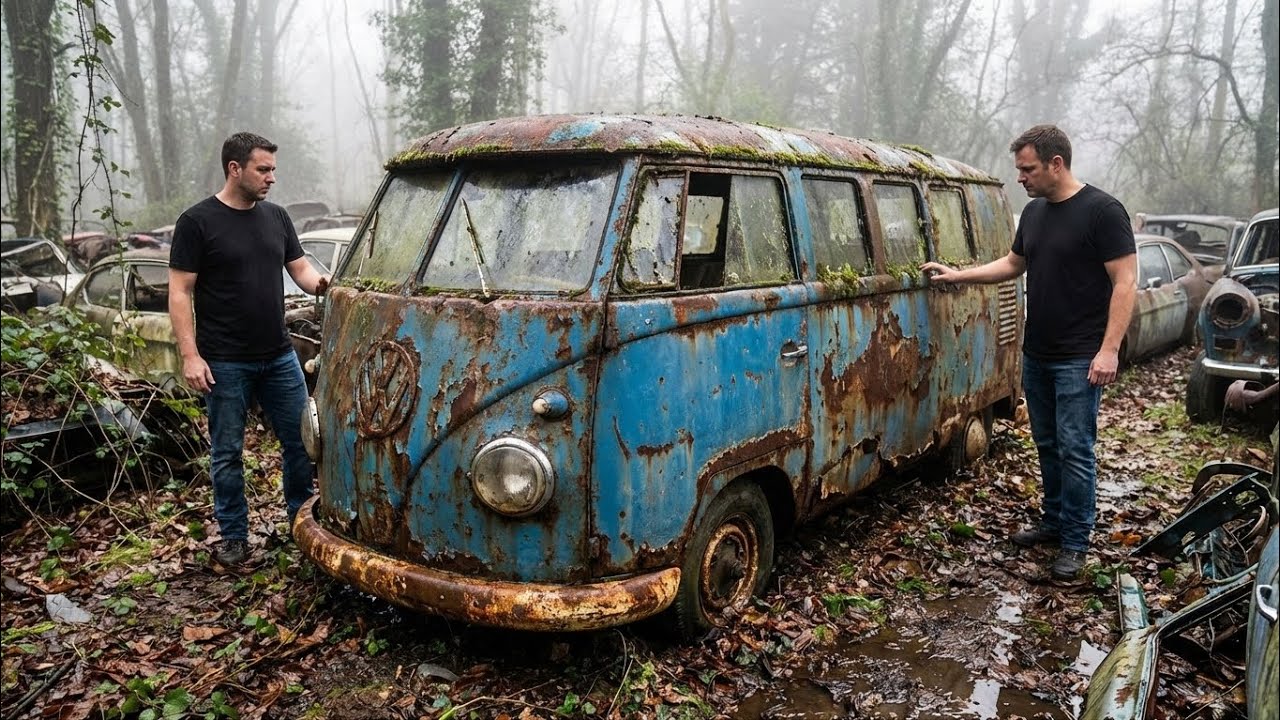 Abandoned VW Transporter T1 Restoration (FULL Build) | Rust to Like-New #carrestoration