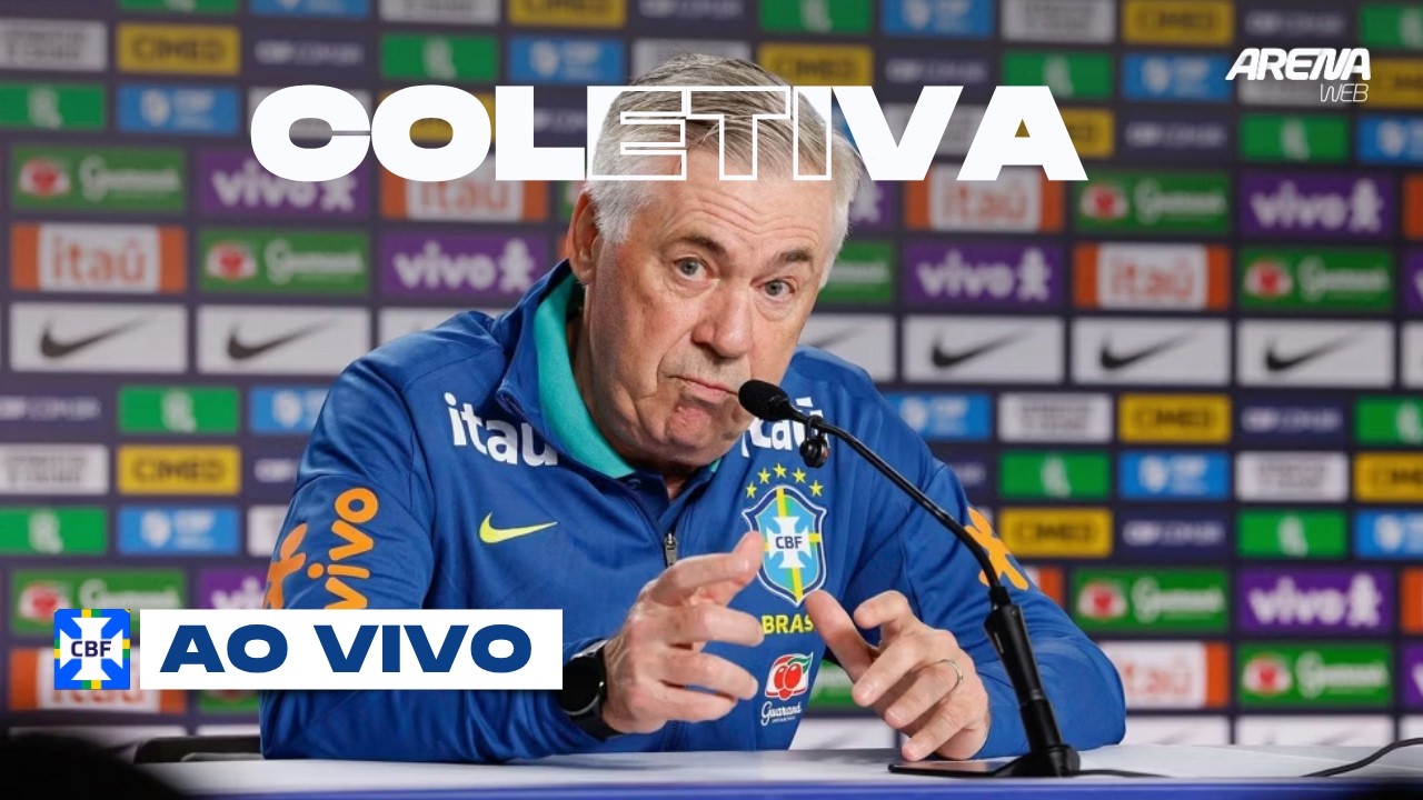 COLETIVA CARLO ANCELOTTI | AO VIVO | PR&Eacute;-JOGO BRASIL X CRO&Aacute;CIA