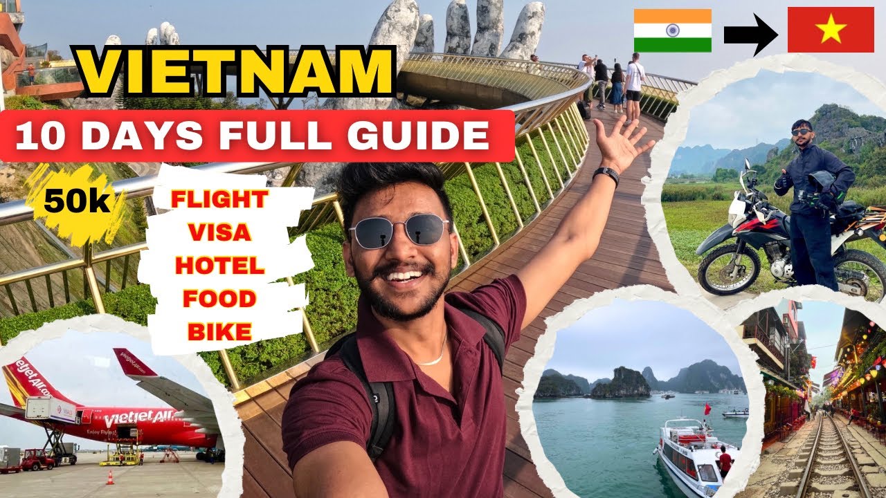 Vietnam Budget Trip 2025 🇻🇳 Day-wise Itinerary + Budget + Tips🔥 