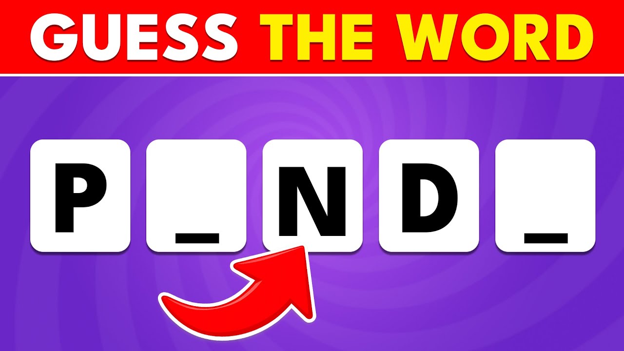 🧩🔥 Can You Guess the Missing Word? | Fun Brain Teaser Challenge!