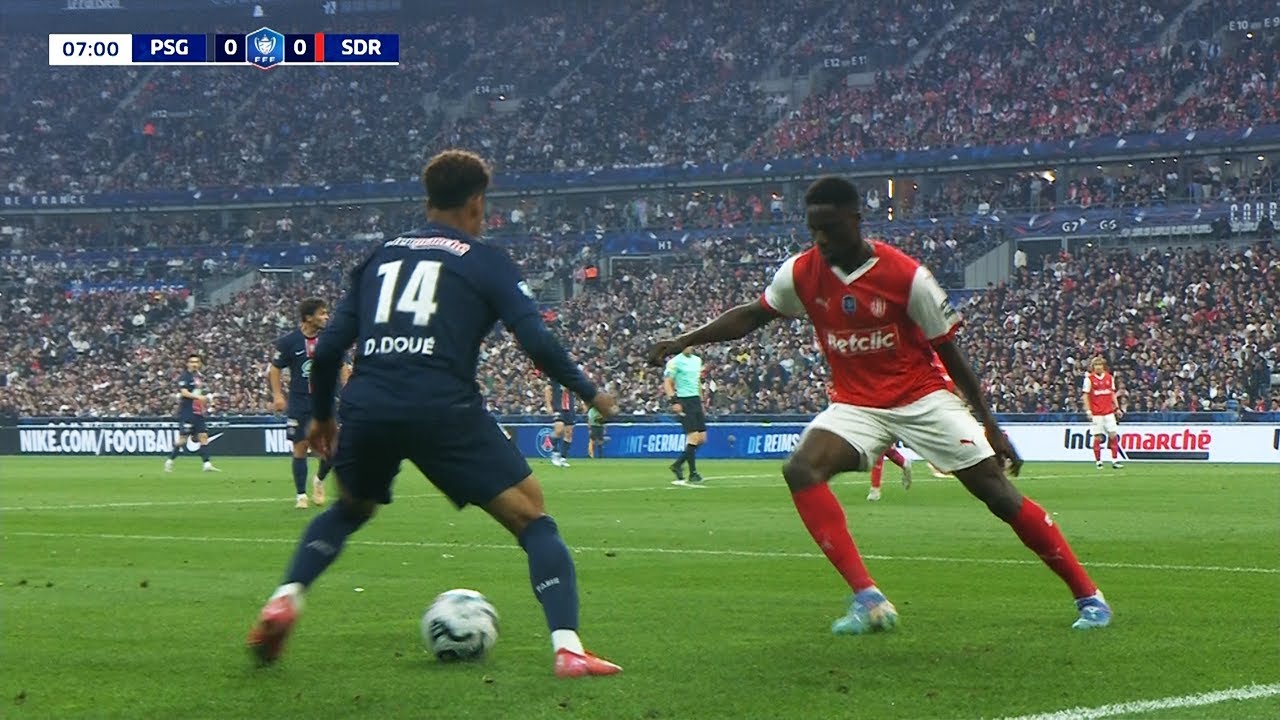 D&eacute;sir&eacute; Dou&eacute; vs Stade de Reims (24/05/2025) French Cup FINAL