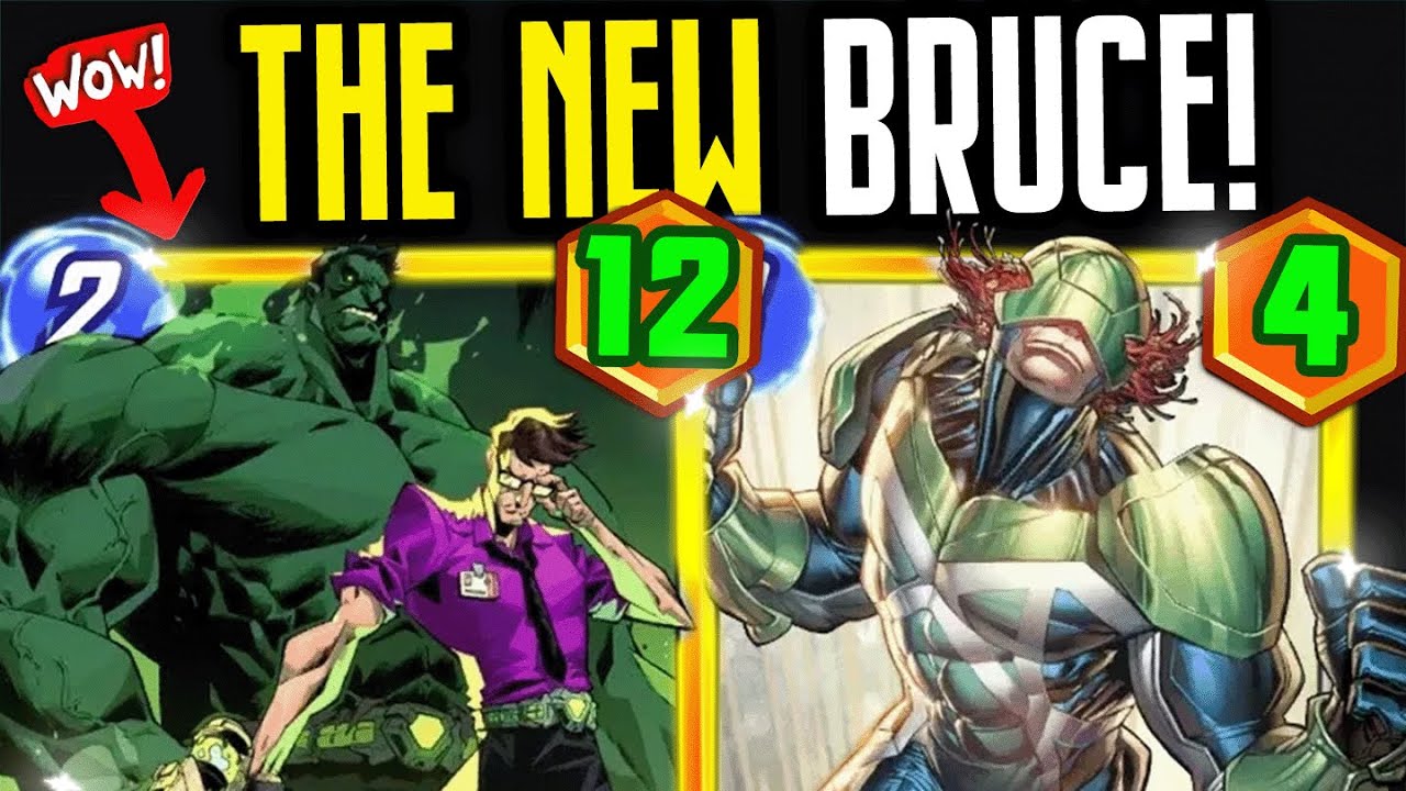 This Bruce Deck is FINALLY SOLID. I LOVE IT! - Marvel Snap