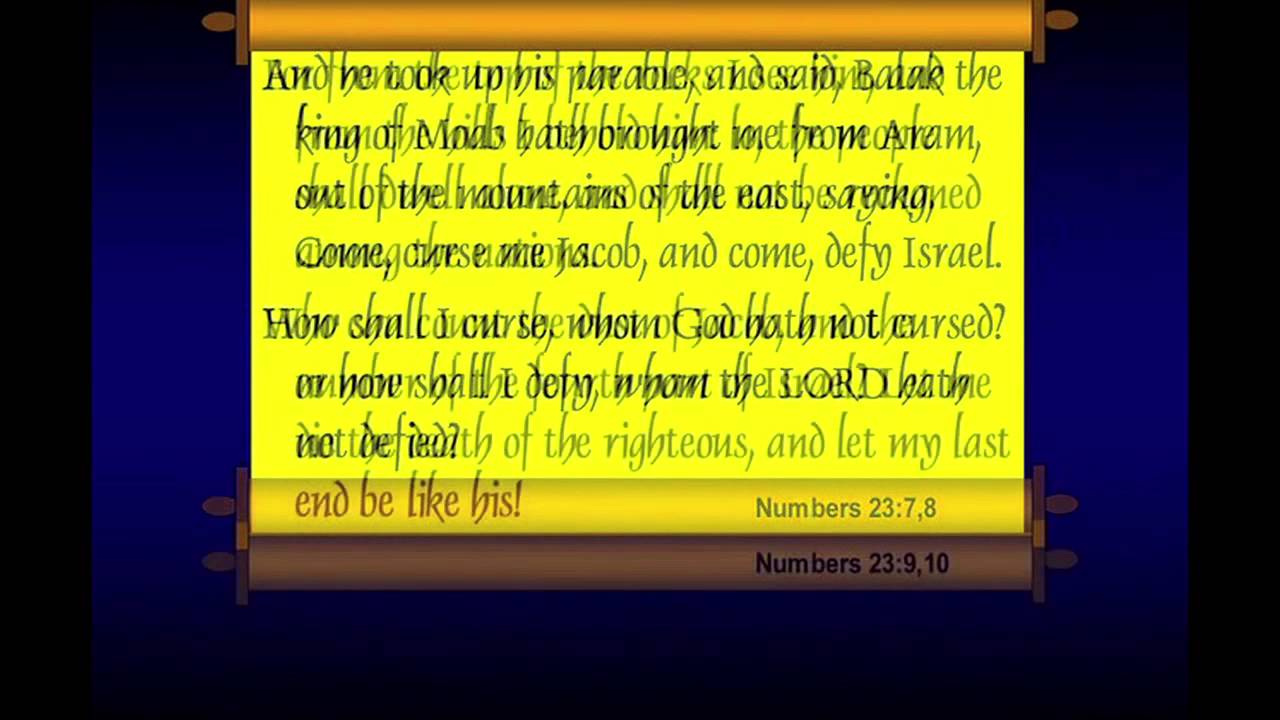The Prophet Balaam Part 2 - Chuck MIssler
