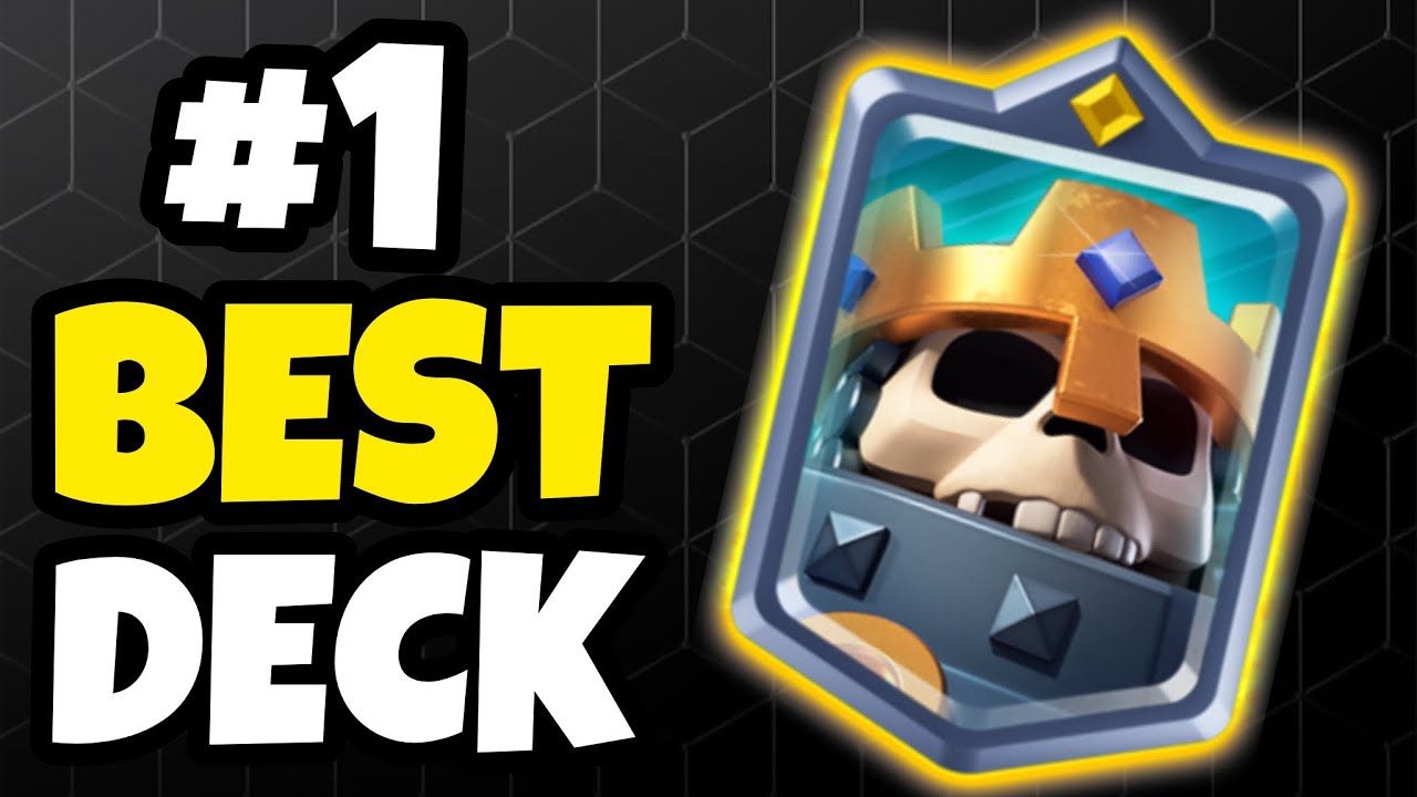 Best SKELETON KING Deck in Clash Royale