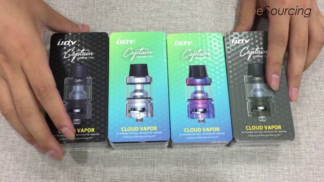 IJOY Captain Sub ohm Tank | Unique designed Coil system