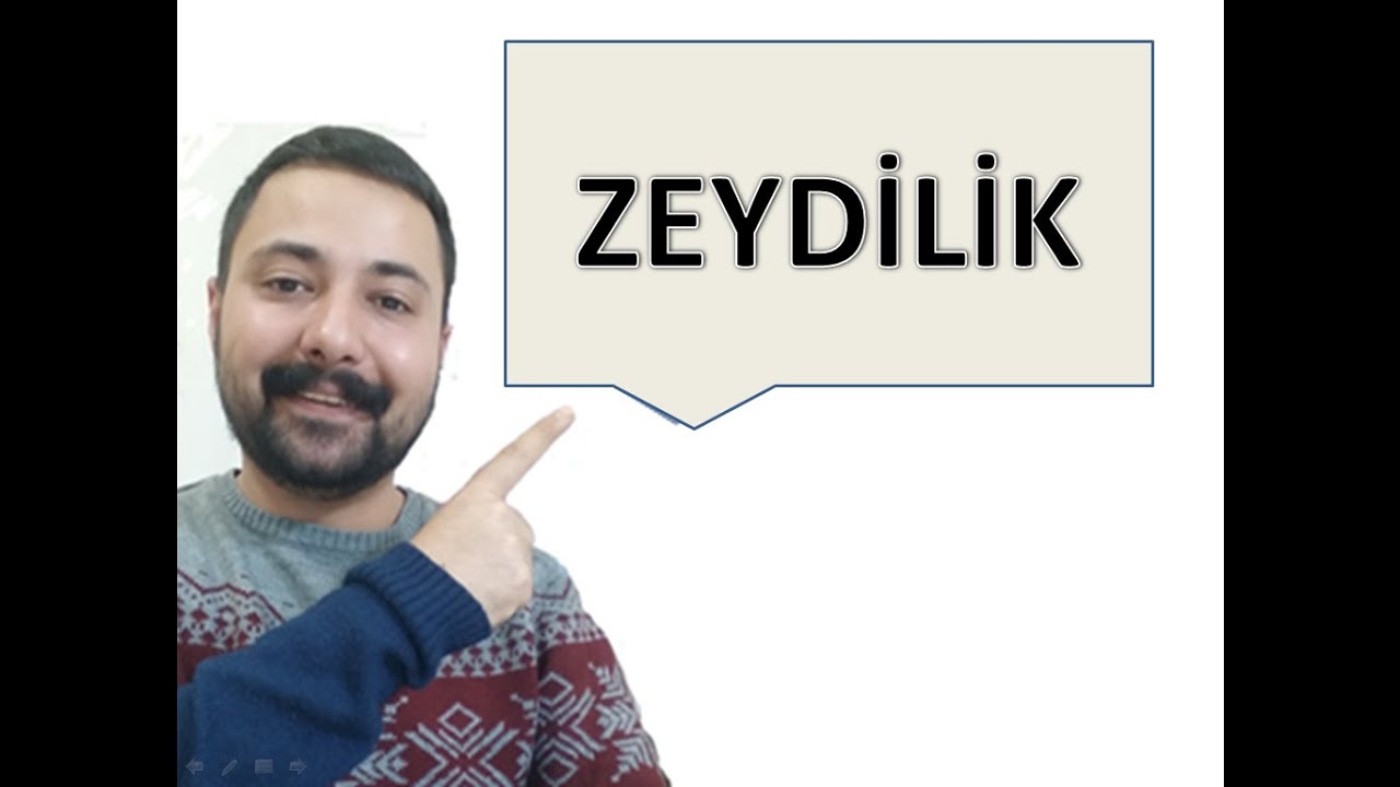 6) Şiilik ve Şiiliğin Zeydiyye  Kolu