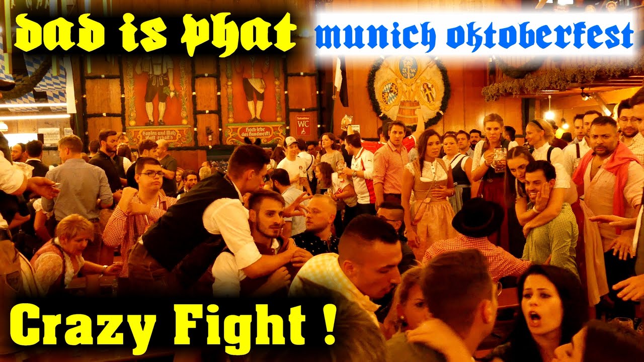 Dad Is Phat на мюнхенском фестивале Oktoberfest Wiesn (вспыхивает безумная драка!)