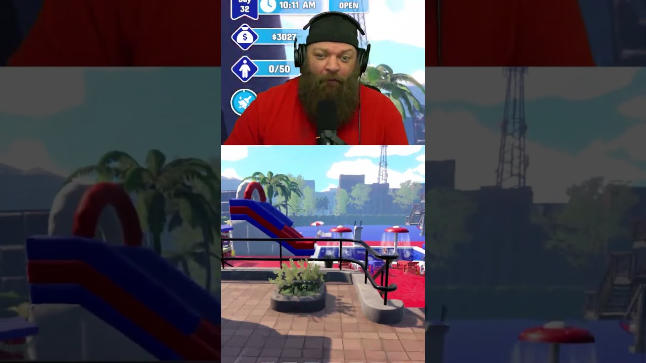Waterpark Simulator update is WILD! 😂 Waterpark Simulator