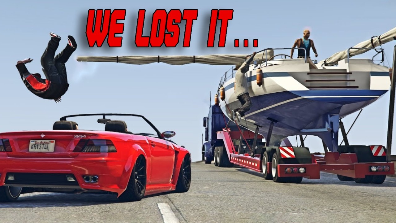 BOAT HEIST GOES WRONG | GTA 5 GAMEPLAY #5