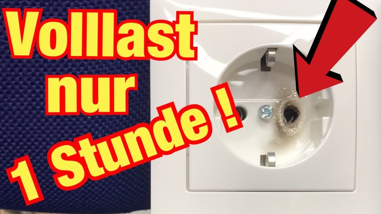 Wie lange darf man an Steckdosen anstecken? Dauerbetrieb ist gef&auml;hrlich! Proofwood