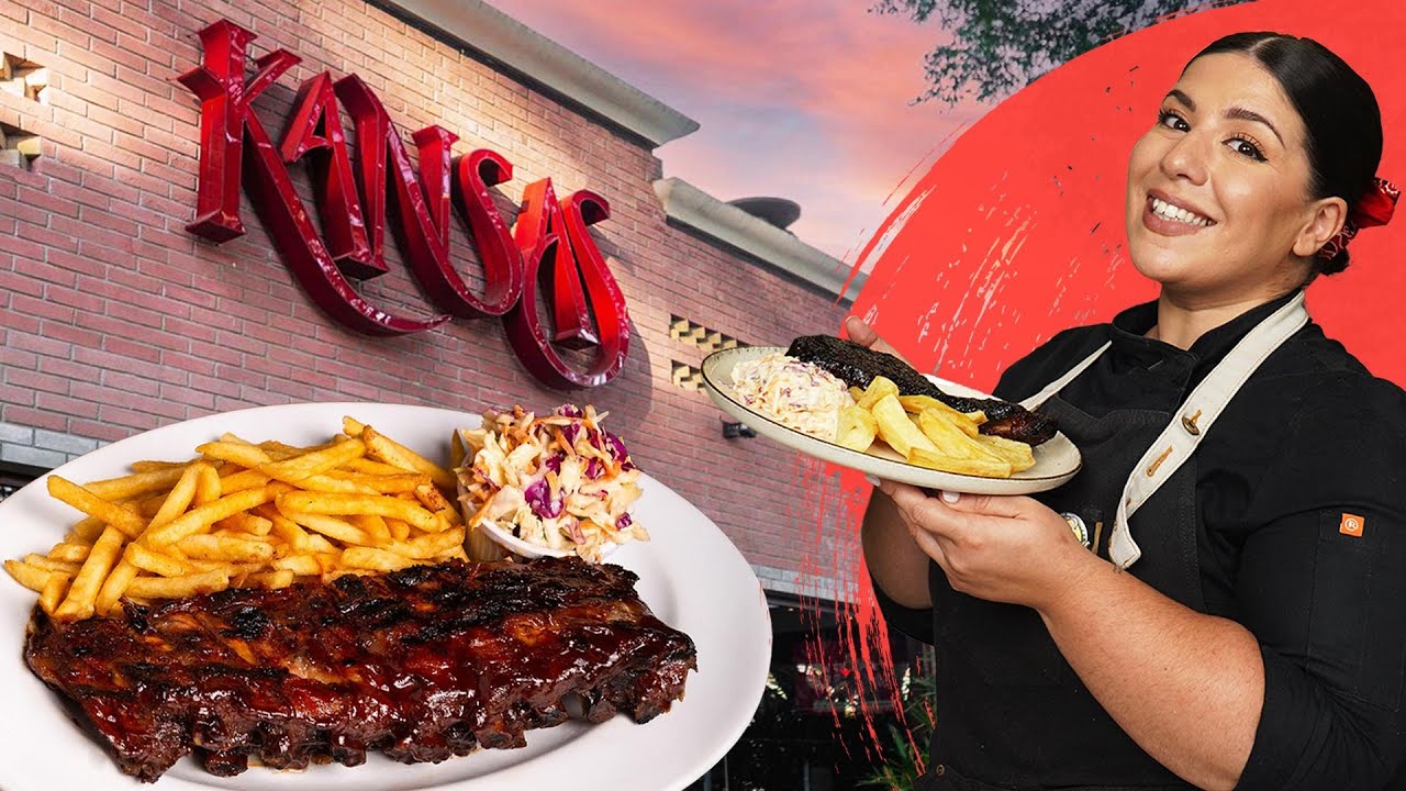 Cómo hacer las Houston's Barbacue (BBQ) Ribs del restaurante KANSAS | UMAMI