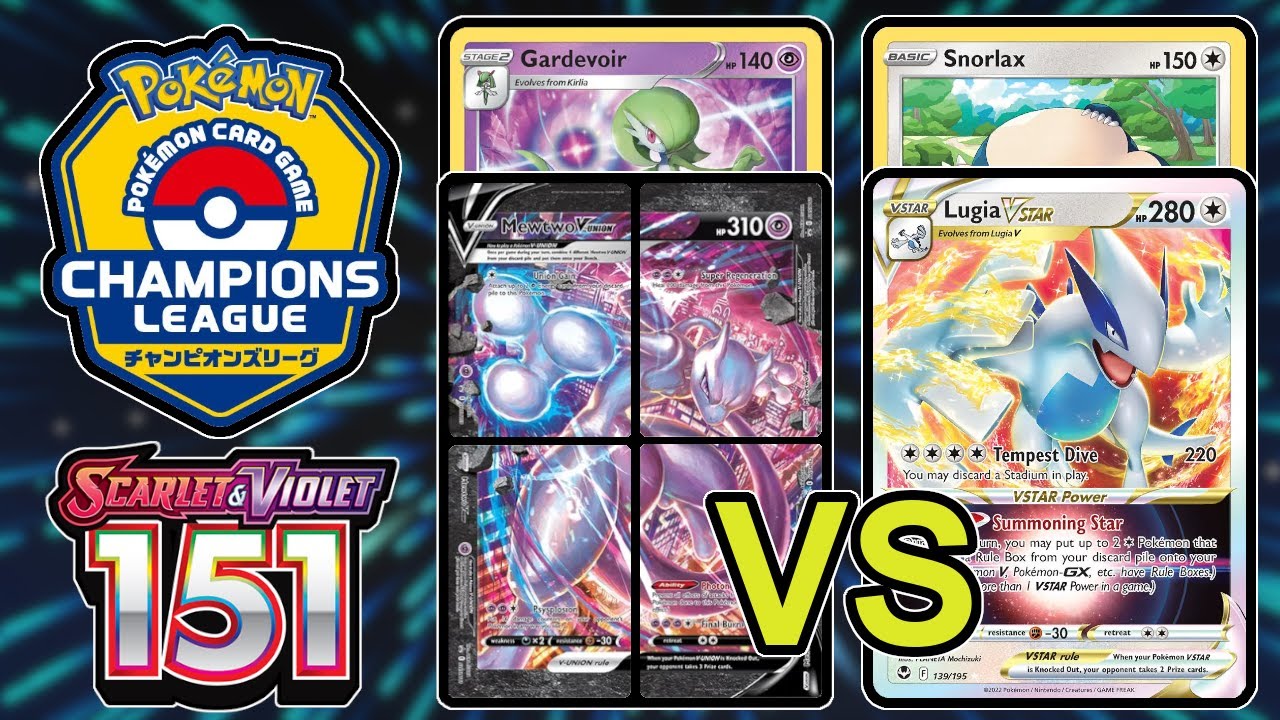 DAY 2 ROUND 4:  Mewtwo/Gardevoir vs Colorless Lugia - 151 Format / Champions League Yokohama