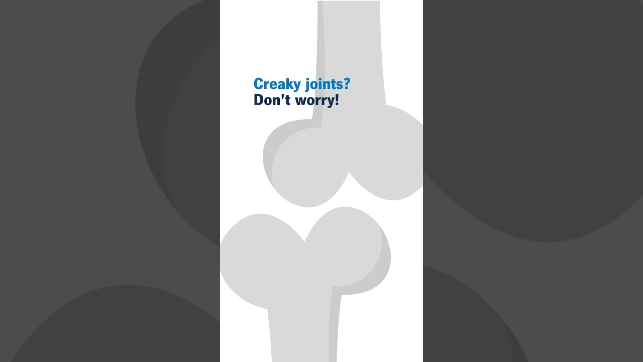 Joints making noises?