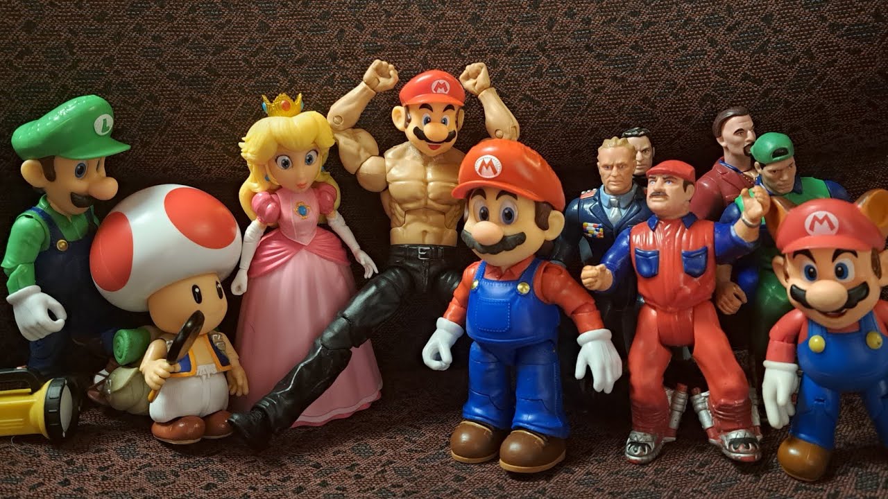Reno McDallas Reviews:Ep.183 The Super Mario Bros. Movie Action Figure Super Show!!!