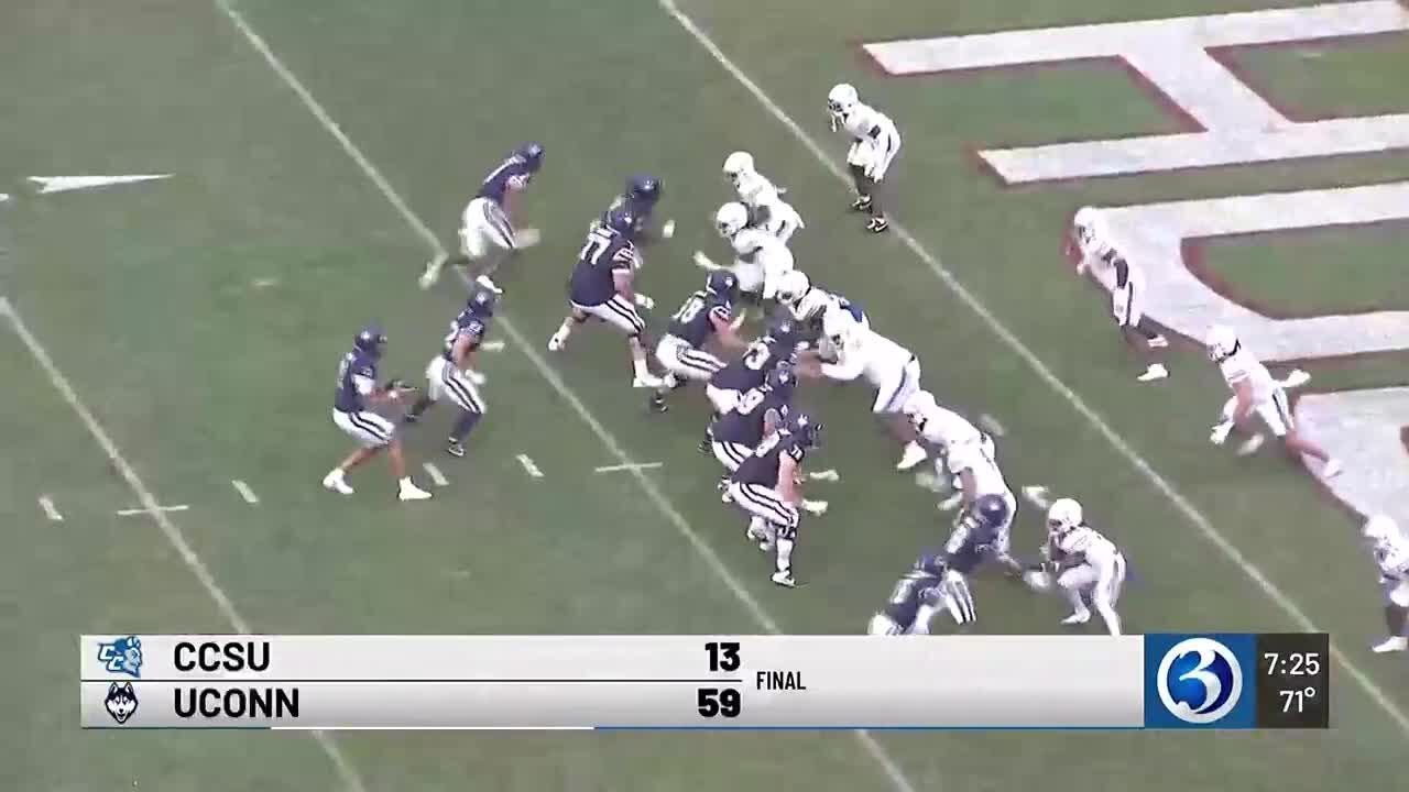 VIDEO: UConn defeats CCSU in season opener