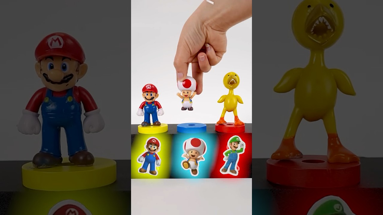 Satisfying Super Mario Bros Toys | Gabby&rsquo;s Dollhouse Cocomelon Best Video #toys #shorts #funny