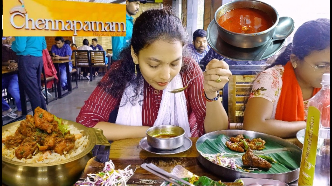 Chennapatnam Restaurant 🔥Authentic Andhra Flavours at Chennapatnam | Food Vlog in Telugu | #foodvlog