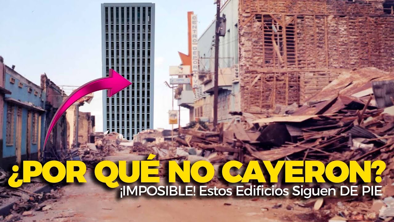 El MISTERIO de la VIEJA MANAGUA: ¿Por qué estos  Edificios NO CAYERON en 1972? | Documentales 🇳🇮