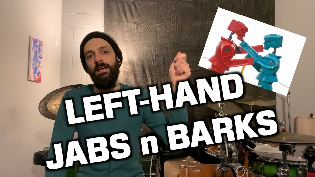 Left-hand Jabs like Rock em Sock em Robots - Drum Lesson