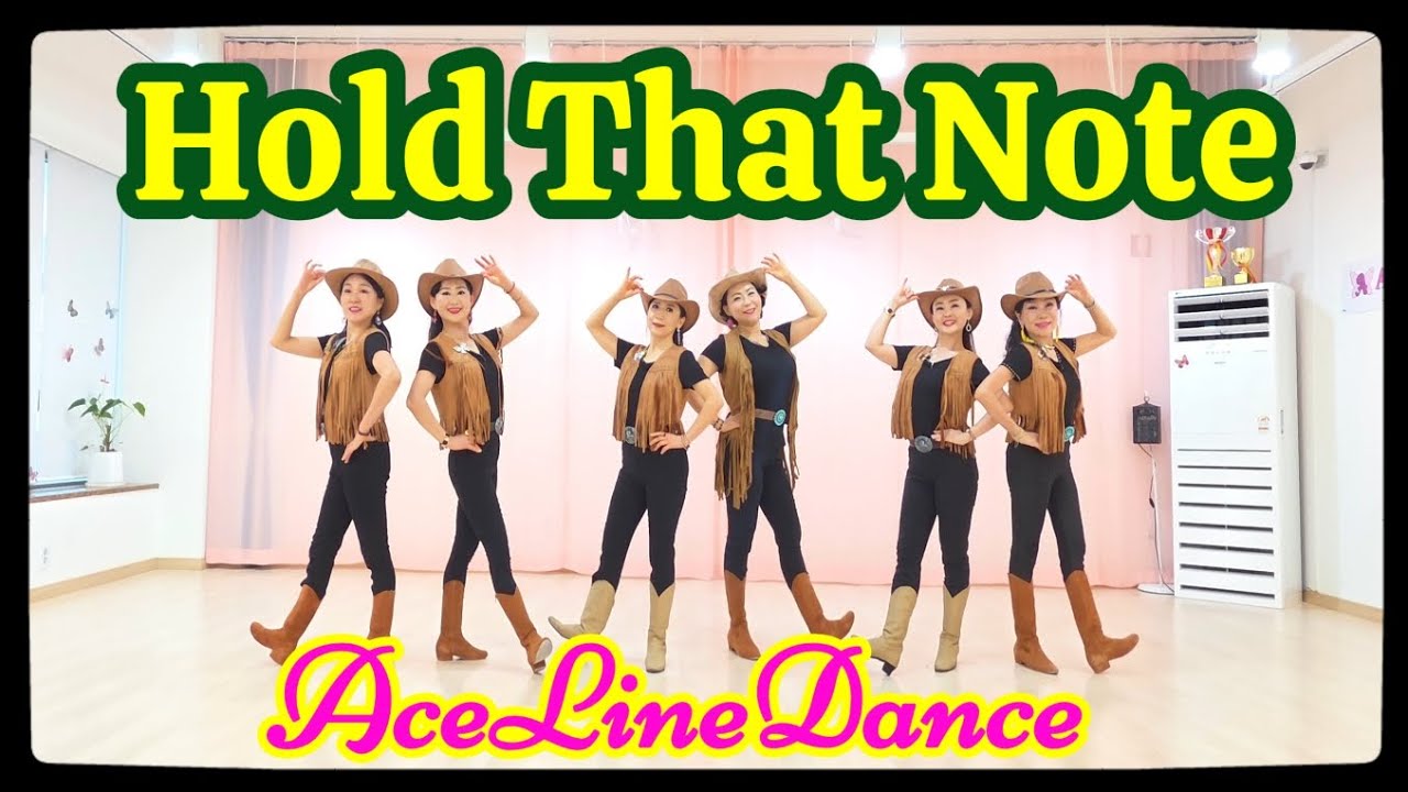Hold That Note Linedance | Improver | #중급라인댄스 | Country Lindance |🅰️AceLinedance | 용인라인댄스