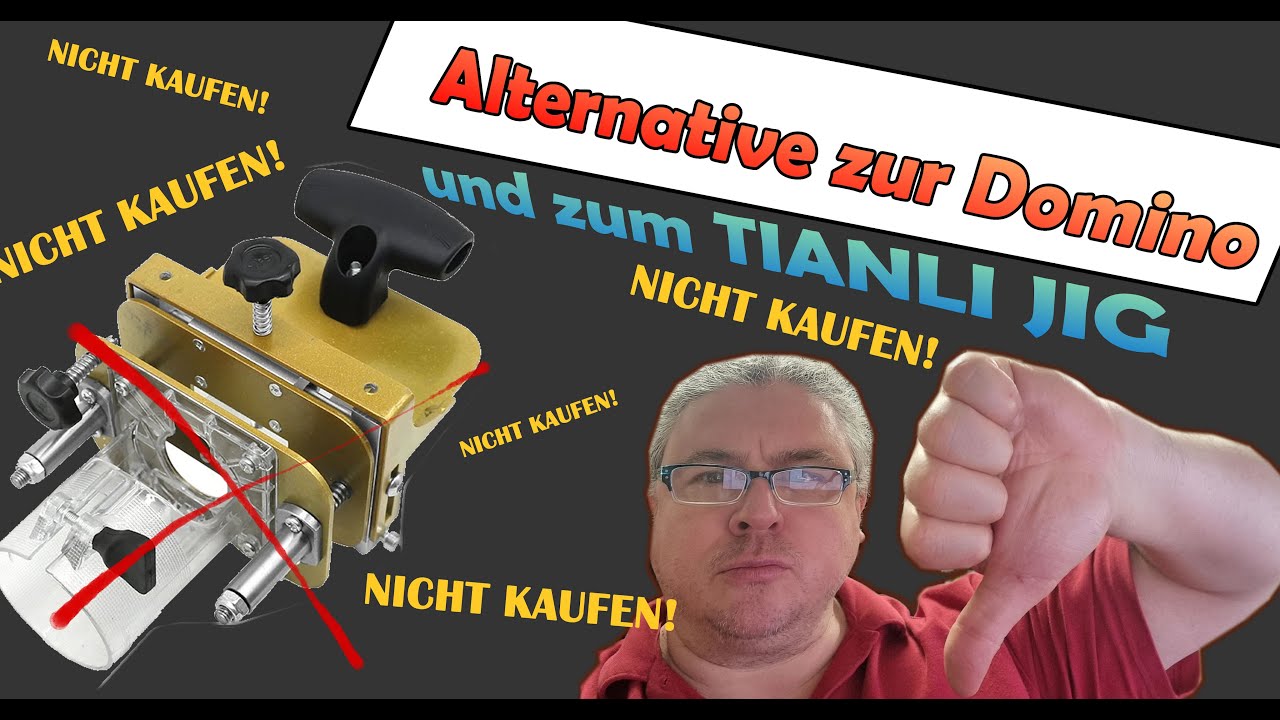 Alternative f&uuml;r Festool Domino und Tianli im Test ist ein FAIL!